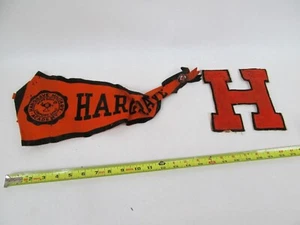 Vintage Felt Pennant Hargrave Virginia Military Academy with Pinback - Picture 1 of 6