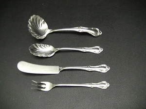 Servizio pezzi/set di 4 pezzi in argento sterling internazionale JOAN OF ARC - Foto 1 di 5