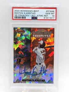 Heston Kjerstad Auto PSA 10 Atomic Refractor 2020 Bowman's Best of 2020 PSA 10 - Picture 1 of 3