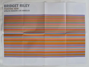BRIDGET RILEY AUSSTELLUNGSPLAKAT, 2018-2019 - Bild 1 von 3