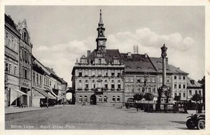 Czech Rep. CESKA LIPA Česká Lípa - Leipa - Adolf Hitler Platz - Picture 1 of 2