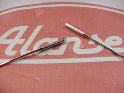 10 or 20 Singer Domestic Flat Sided Sewing Machine Needles DROP MENU - Image 1 of 2