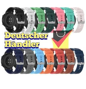 Silikonowa bransoletka 22mm do Xiaomi, Amazfit GTR, Garmin Huawei Samsung strap band - Zdjęcie 1 z 29