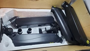 MOUNTUP Dual Monitor Stand for Desk, Adjustable Gas Spring Double Monitor Mou... - Picture 1 of 5