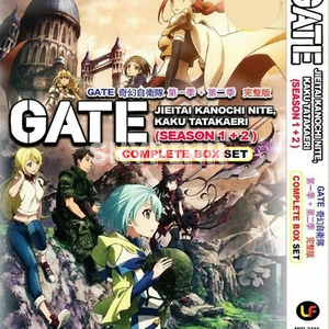 GATE Jieitai Kanochi Nite, Kaku Tatakaeri Season 1+2 DVD Japan Anime English Sub - Imagen 1 de 6