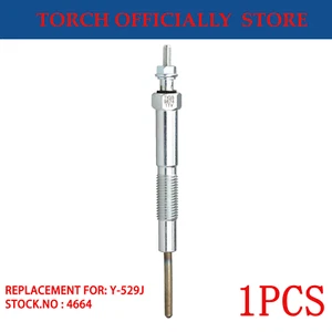 Glow Plug Single M4 Threaded Replace for Y-529J 4664 for DENSO 067100-1900 - Bild 1 von 1