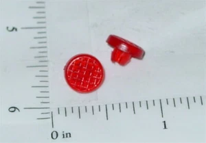 Pair Tonka Plastic Red Crosshatch Tail Lights Toy Part TKP-055 - Picture 1 of 1