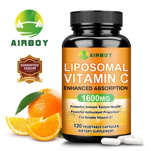 Vitamina C liposomal 1600mg - Potenciador de apoyo inmunológico liposomal - Foto 1 di 13