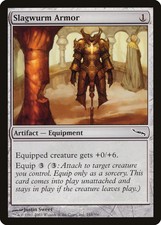 Slagwurm Armor Mirrodin MINT Artifact Common MAGIC THE GATHERING CARD ABUGames