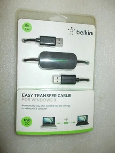 Belkin easy transfer cable Windows 7 , XP ,Vista for windows 8 - Picture 1 of 2