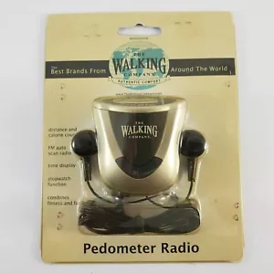 Walking Company Pedometro Radio FM con Auricolari Fornisce Distanza Caloria Cronometro - Foto 1 di 2