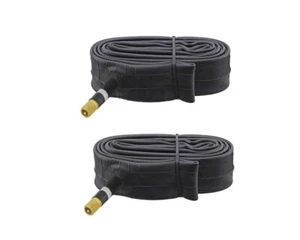 2 (TWO) Duro BICYCLE Inner Tube 27" x 1-1/8-1-1/4" SCHRADER 33mm Long VALVE - Picture 1 of 1