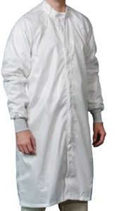 Prudential Cleanroom Services Schutzkleidung Reißverschluss vorne wiederverwendbar Reinraum M - Bild 1 von 17
