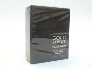 Loewe SOLO PLATINUM Pour Homme EDT Nat Spray 50 ml - 1,7 OZ sellado al por menor - Imagen 1 de 6