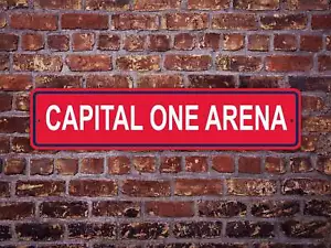 Letrero de baloncesto de los Washington Wizards Capital One Arena - Imagen 1 de 6