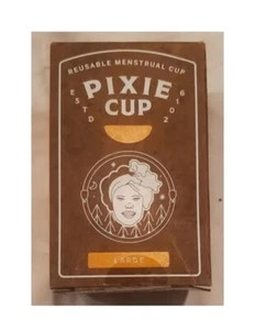 Taza Pixie Menstrual Suave Reutilizable Talla Grande Clasificada #1 Para Más Cómoda Nueva - Imagen 1 de 3