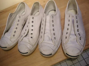 2 pares Converse Jack Purcell techo bajo EE. UU. W7 M 5,5 - Imagen 1 de 8