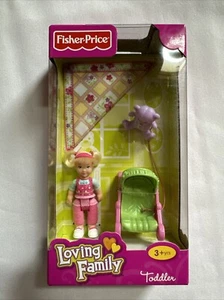 Fisher Price Loving Family Figure Bambino (Caucasico) NUOVO - Foto 1 di 7