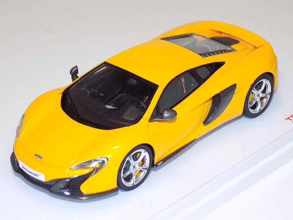 1/43 True 比例 TSM McLaren 650 S Coupe 黄色 2015 年 LHD TSM144360 — 第 1/3 张图片