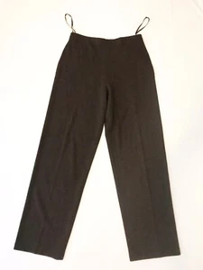 Pantalones Eileen Fisher Marrón Mezcla Lana Talla S - Imagen 1 de 3