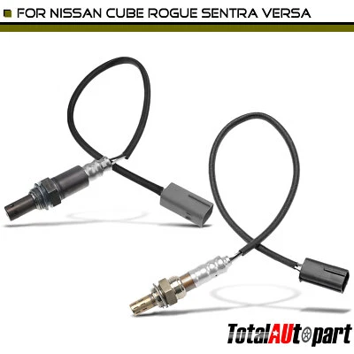 2Pcs O2 Oxygen Sensor for Nissan Sentra 2008-2010 Versa Upstream & Downstream - Image 1 of 4
