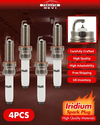 Juego de 4 bujías de iridio para BMW 430i xDrive Gran Coupé 2017-2020 2,0 L L L4 Foto 1 de 4