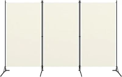 Paravento a 3 Pannelli Divisorio Separè Byobu Pieghevole Schermo Separatore Ambi - Immagine 1 di 4