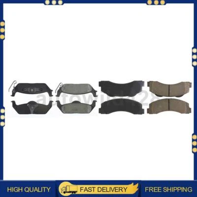 Juego de 2 juegos de pastillas de freno delanteras traseras centradas para Ford F-150 2010 2011 Foto 1 de 4