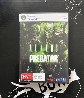 Aliens Vs Predator Sega PC Windows Game with Manual 2 Disc Set 2010  - Image 1 of 3