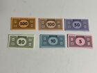 Monopoly Builder Board Game Replacement Pieces Complete Set of Money Educational