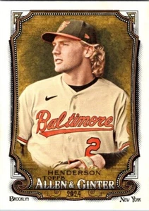 2024 Topps Allen & Ginter #110 Anthony Santander Baltimore Orioles - Bild 1 von 2