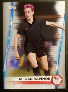 2020-21 Topps US Olympics & Paralympics Silver #20 Megan Rapinoe -USA Soccer - Picture 1 of 2