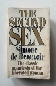 SIMONE DE BEAUVOIR Das zweite Geschlecht | 1974 Vintage Bücher Massenmarkt Taschenbuch - Bild 1 von 8