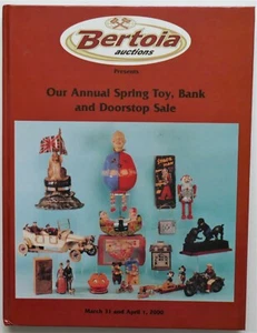 Toy, Bank & Doorstop Auction Catalog Reference Book - Imagen 1 de 4
