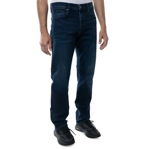 Lazer Men's Straight-Fit Stretch Jeans Blue 32x34 B4HP - Picture 1 of 3