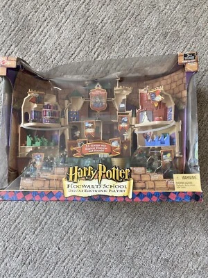 Juego electrónico de lujo de la Escuela Hogwarts Harry Potter Mattel 2001 nuevo en caja Foto 1 de 4