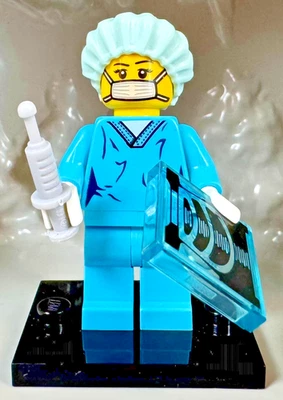 LEGO (8827) CMF Series 6 Surgeon Minifigure col06-11 Complete New Doctor X-Ray - Image 1 of 4