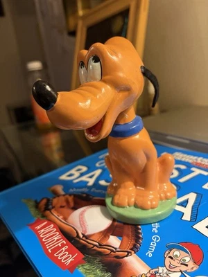BONECA RARA VINTAGE DÉCADA DE 1960 WALT DISNEY PRODUCTIONS PLUTO BOBBLE HEAD / JAPÃO - Imagem 1 de 4