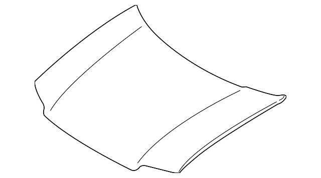 Capó original Ford 8E6Z-16612-A Foto 1 de 4