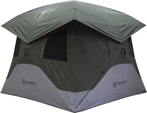 Gazelle T4 4 Personen Tragbar Instant Outdoor Unterstand Camping Hub Zelt Grün - Bild 1 von 4