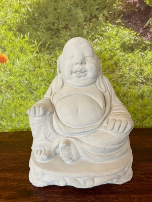 Buddha statue - Solid concrete handcrafted garden decor sculptures - Image 1 of 2