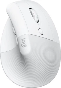 Kabellose Logitech Lift R Maus in Weiß - 4000 dpi, Bluetooth, 6 Tasten - Zdjęcie 1 z 7