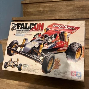 Tamiya The FALCON 1/10 RC Buggy Vintage Kit w/ Futaba Radio & Extra Parts Used ! - Picture 1 of 9
