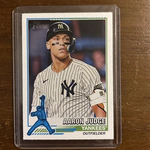 2025 Topps Heritage Aaron Judge 1976 Redefined #76R-14 New York Yankees - Picture 1 of 6