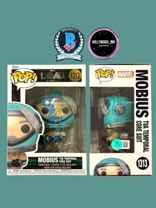 OWEN WILSON FIRMATO MARVEL LOKI MOBIUS FUNKO POP BECKETT BQ95603 CON S - Foto 1 di 8