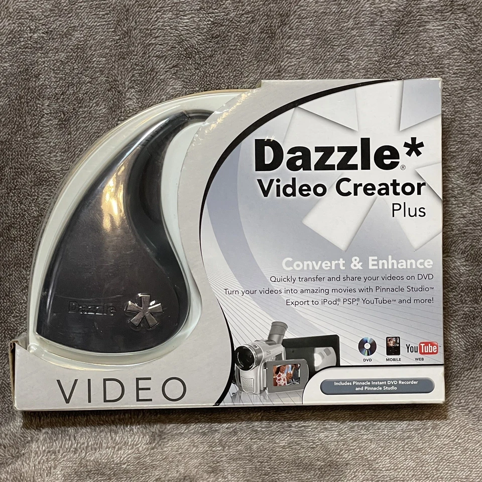 Dazzle Video Creator Plus DVD Converter VHS RCA Video Capture - Brand New - Image 1 of 4