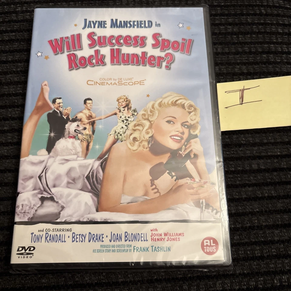 Will Success Spoil Rock Hunter? (DVD) Jayne Mansfield Joan Blondell Betsy Drake - Image 1 of 3