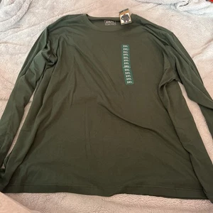 T-shirt girocollo uomo Eddie Bauer vestibilità classica verde taglia 3XL - Foto 1 di 5