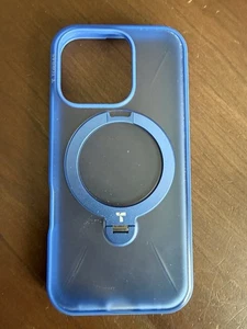 TORRAS iPhone 16 Pro Case 360° Spin Magnetic Ostand Kickstand MagSafe Blue - Picture 1 of 4