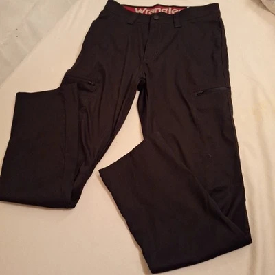 Pantalones Wrangler Hombre Cuidado 307 Negro Carga Trabajo Secado Rápido 29/30 En muy buen estado  Foto 1 de 4